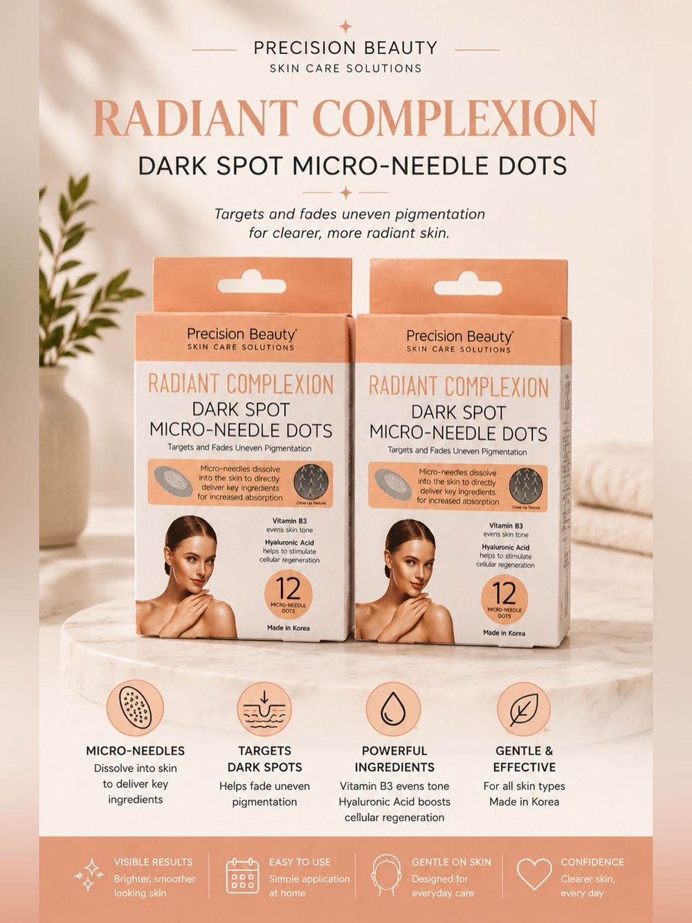 Korean Dark Spot Micro-Needle Dots 2 Boxes